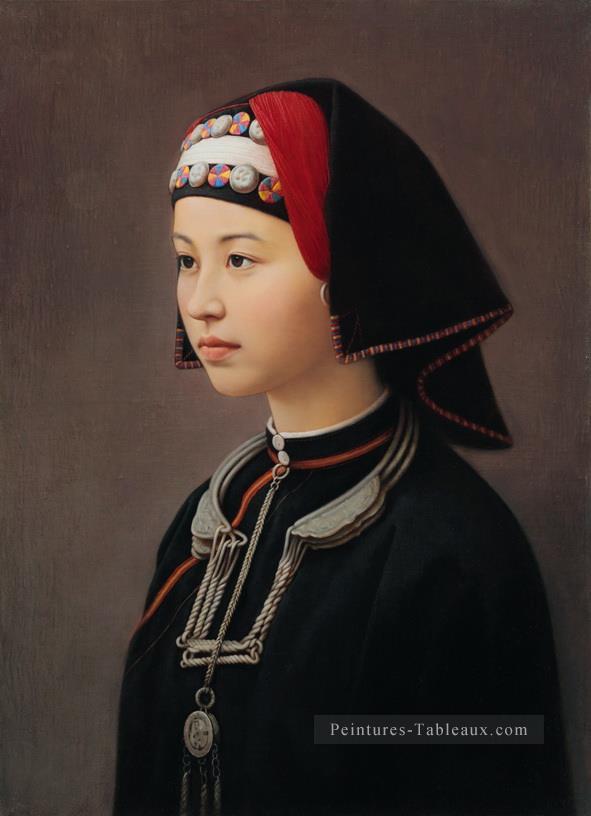 une jeune fille de nationalité chinoise Yao Peintures à l'huile